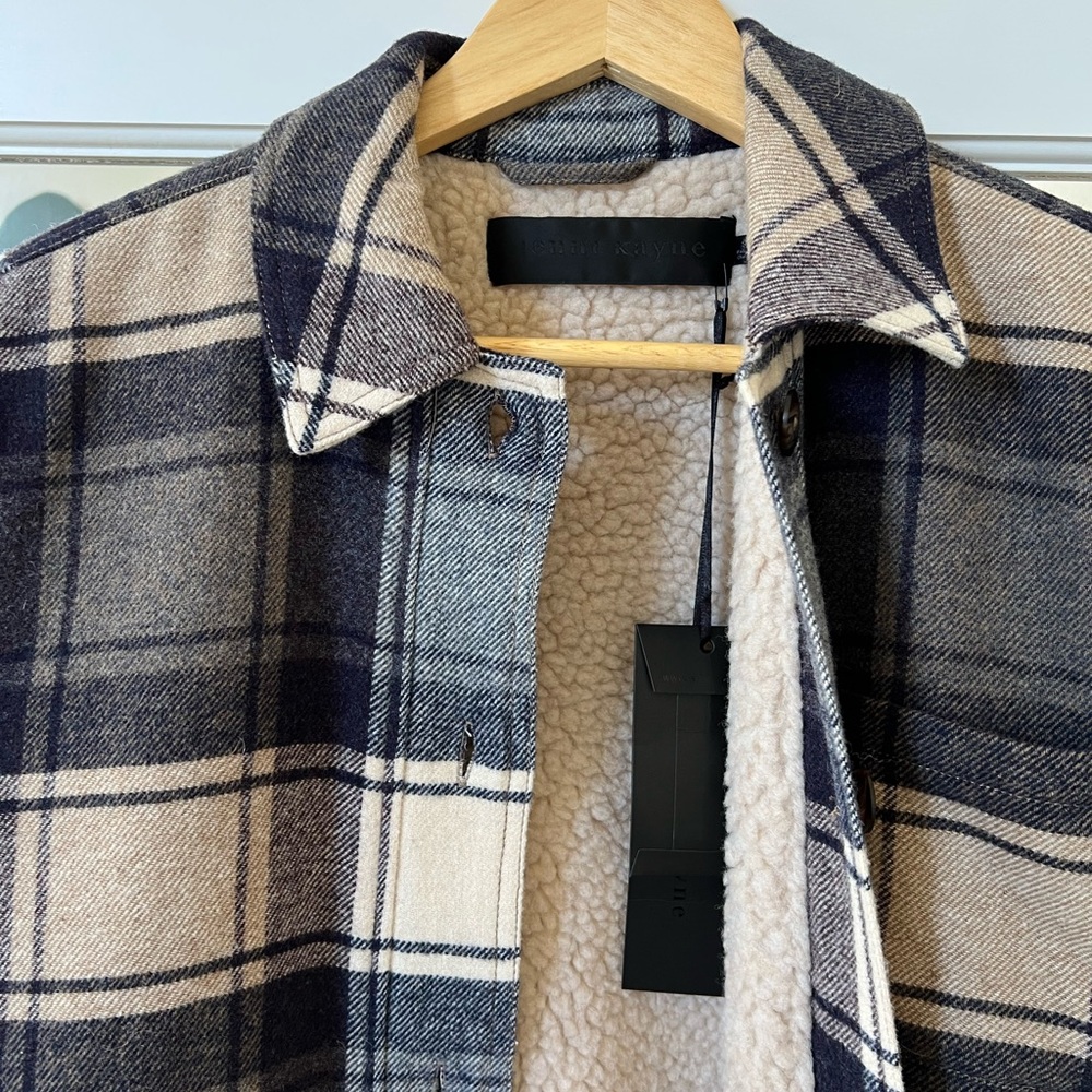 Jenni Kayne Shearling-Lined Farmhouse Jacket Sz Small BNWT!